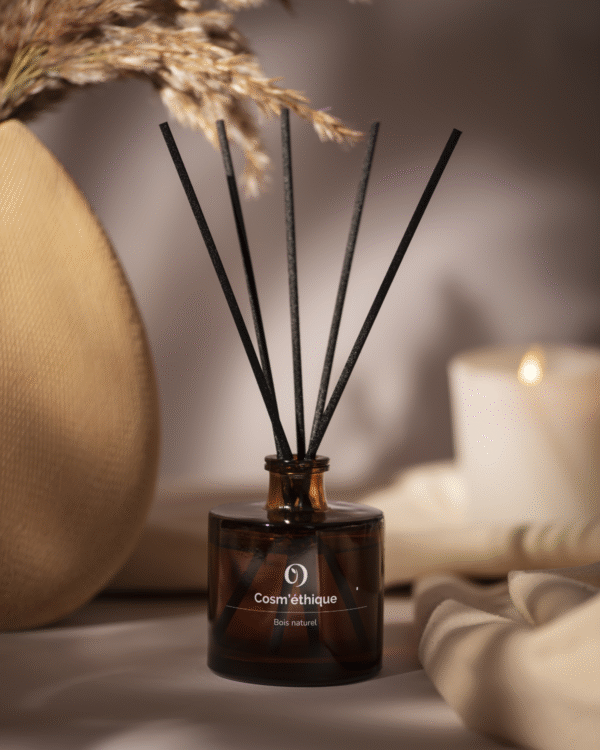 Diffuseur odeurs à bâtonnets – Bois naturel
