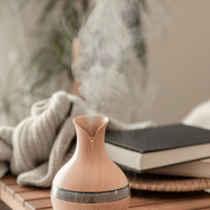 Diffuseur d’huiles essentielles en bois – Design naturel