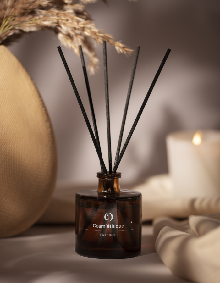Diffuseur odeurs à bâtonnets – Bois naturel