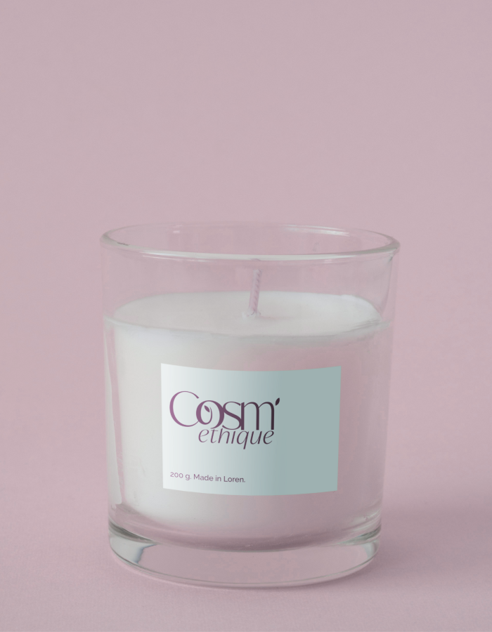 Bougie naturelle – Lavande & bois de cèdre